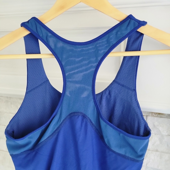 VIMMIA Active Mesh Racerback Tank Top Sapphire Blue S Small - Picture 5 of 8